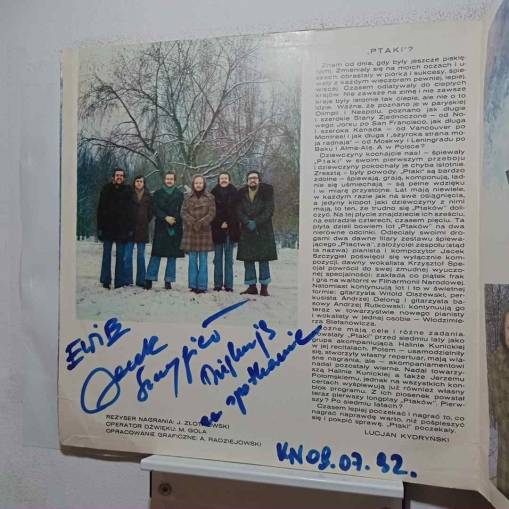 Wśród Ptaków (LP) (Z AUTOGRAFEM) [NM]