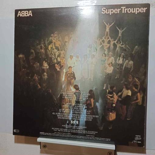 Super Trouper (LP, Epic 1980 PRINTED IN HOLLAND) [EX]