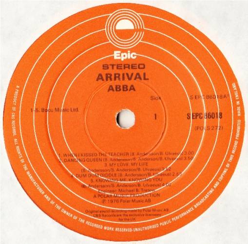 Arrival (LP, Wydanie UK 1976 EPIC) [EX]