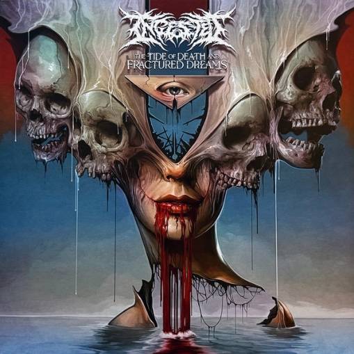 Okładka Ingested - The Tide Of Death And Fractured Dreams LP BLUE