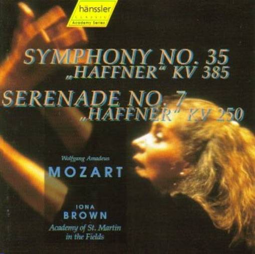 Okładka Wolfgang Amadeus Mozart  - Haffner-Serenade No. 7 KV 250 & Haffner-Sinfonie No. 35 KV 385 - Iona Brown [NM]