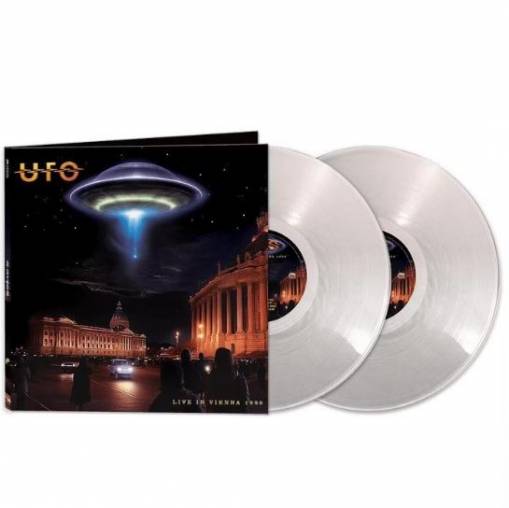 Okładka UFO - Live In Vienna 1998 LP SILVER