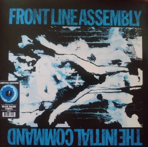 Okładka Front Line Assembly - The Initial Command LP BLUE WHITE