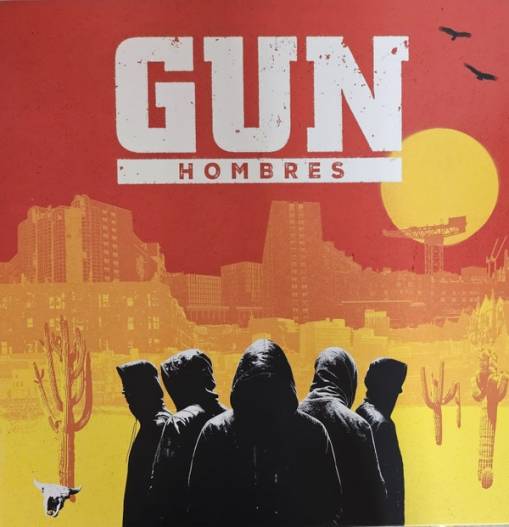 Okładka Gun - Hombres LP WHITE