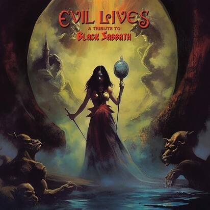 Okładka V/A - Evil Lives - A Tribute To Black Sabbath