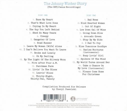 THE JOHNNY WINTER STORY (THE GRT/JANUS RECORDINGS)