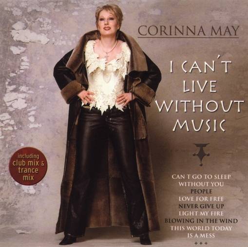 Okładka Corinna May - I Can't Live Without Music [EX]