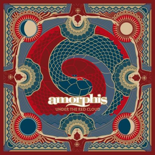 Okładka Amorphis - Under The Red Cloud LP MARBLED