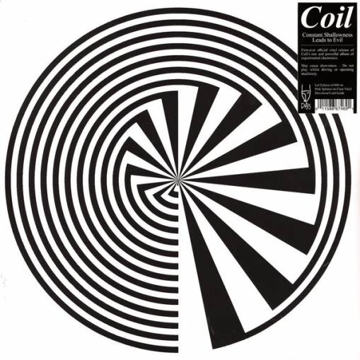 Okładka Coil - Constant Shallowness Leads To Evil LP GREEN