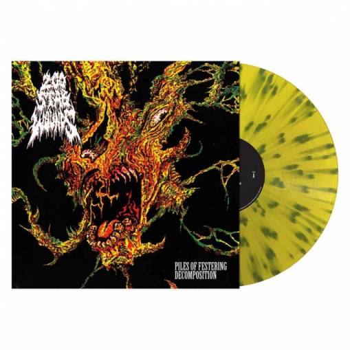Okładka 200 Stab Wounds - Piles Of Festering Decomposition LP SPLATTER