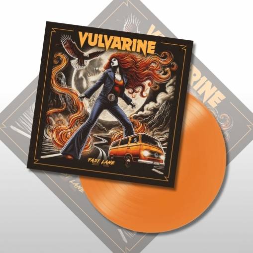 Okładka Vulvarine - Fast Lane LP ORANGE