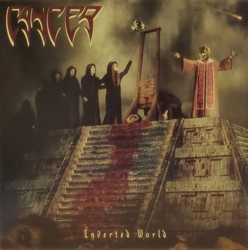 Okładka Cancer - Inverted World LP BLACK