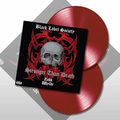 Okładka Black Label Society - Stronger Than Death LP MAGENTA