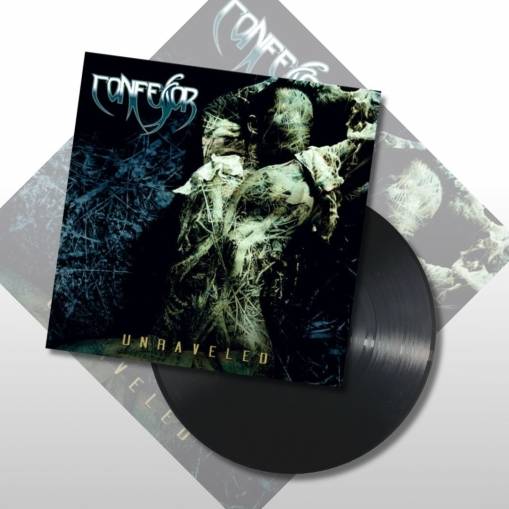 Okładka Confessor - Unraveled LP BLACK