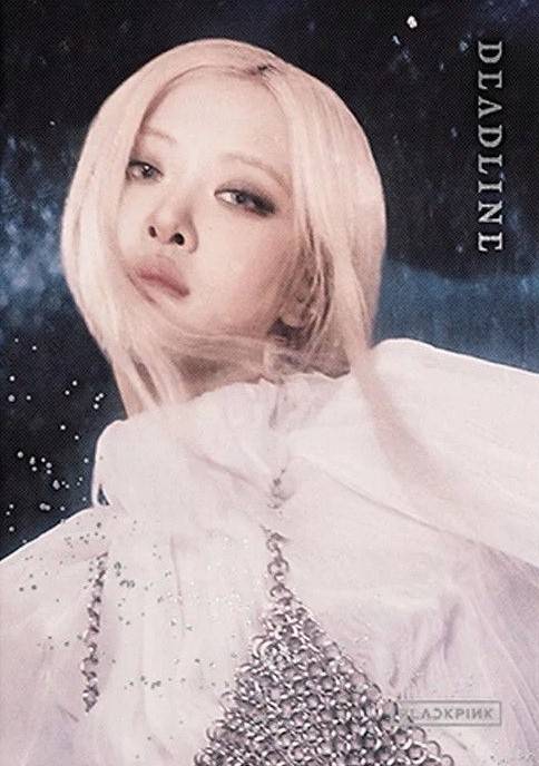 Okładka BLACKPINK - 3rd MINI ALBUM [DEADLINE] SILVER Ver._ROSE