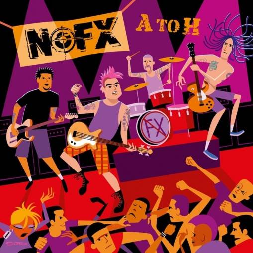 Okładka NOFX - A To H LP BLACK