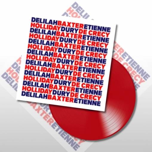 Okładka Baxter Dury & Etienne De Crecy & Delilah Holliday - B.E.D LP RED