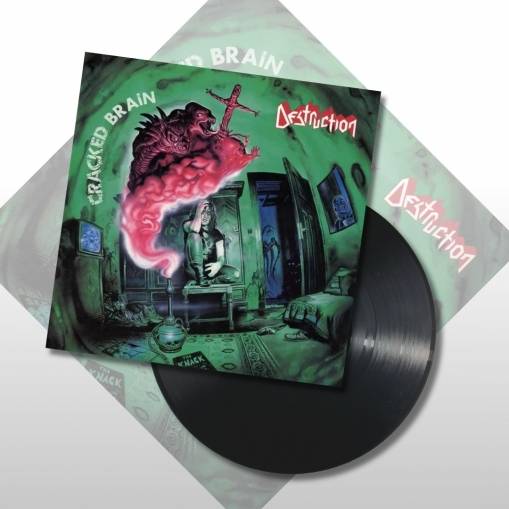 Okładka Destruction - Cracked Brain LP BLACK