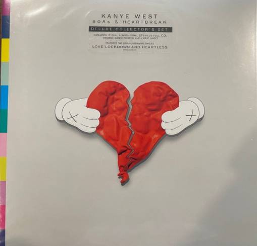 Okładka WEST, KANYE - 808S AND HEARTBREAK Vinyl LP/CD Combo 2LP