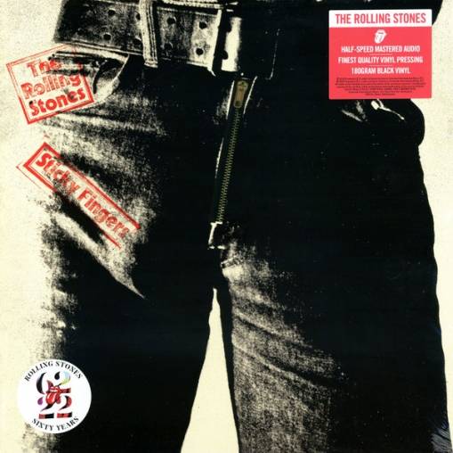 Okładka ROLLING STONES - STICKY FINGERS 2009 Re-mastered / Half Speed / New Cover Art LP
