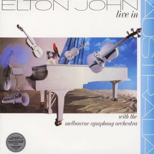Okładka ELTON, JOHN - LIVE IN AUSTRALIA WITH THE MELBOURNE SYMPHONY ORCHESTRA (Remastered 2018) 2LP
