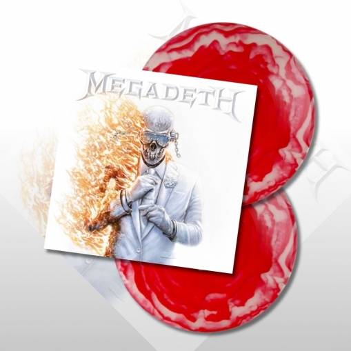Okładka Megadeth - Megadeth LP CRYSTAL RED ORGANZA INDIE