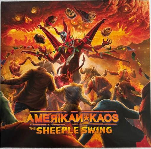 Okładka Amerikan Kaos - The Sheeple Swing LP BLACK