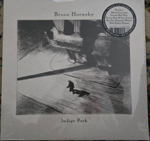 Okładka Hornsby, Bruce - Indigo Park LP FROSTED BLUE INDIE