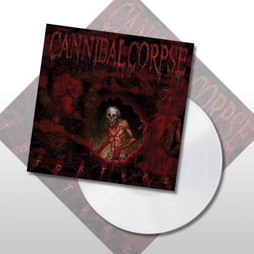 Okładka Cannibal Corpse - Torture LP WHITE