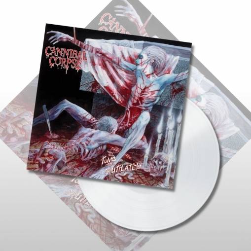 Okładka Cannibal Corpse - Tomb Of The Mutilated LP WHITE