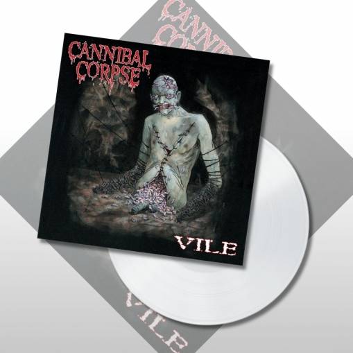 Okładka Cannibal Corpse - Vile LP WHITE