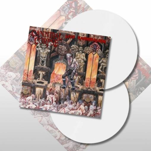 Okładka Cannibal Corpse - Live Cannibalism LP WHITE