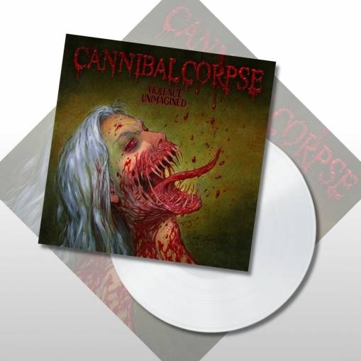 Okładka Cannibal Corpse - Violence Unimagined LP WHITE