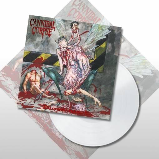 Okładka Cannibal Corpse - Bloodthirst LP WHITE