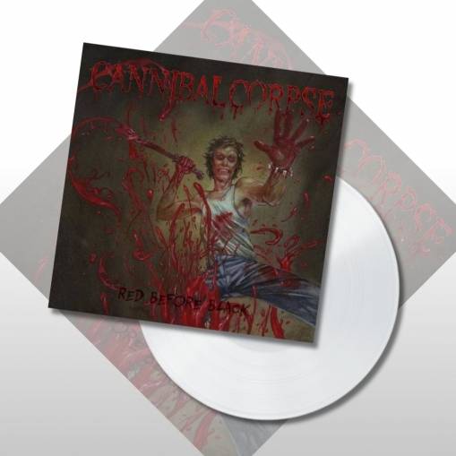 Okładka Cannibal Corpse - Red Before Black LP WHITE