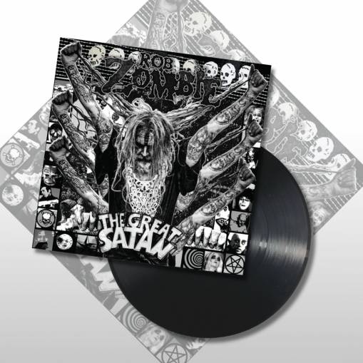 Okładka Rob Zombie - The Great Satan LP BLACK