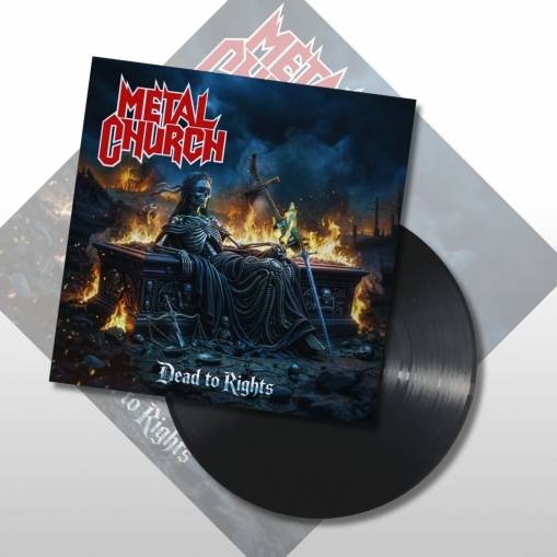 Okładka Metal Church - Dead To Rights LP BLACK