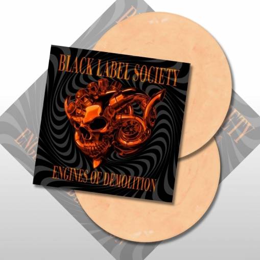 Okładka Black Label Society - Engines Of Demolition LP MARBLED INDIE