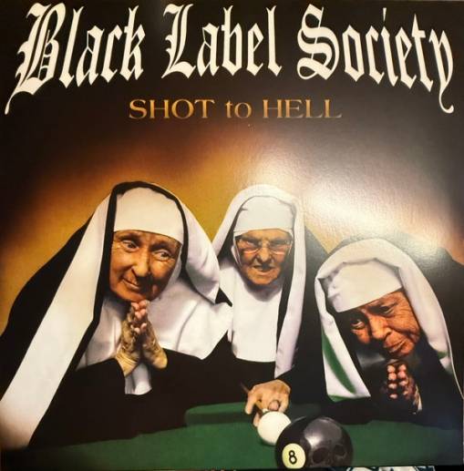 Okładka Black Label Society - Shot To Hell LP YELLOW
