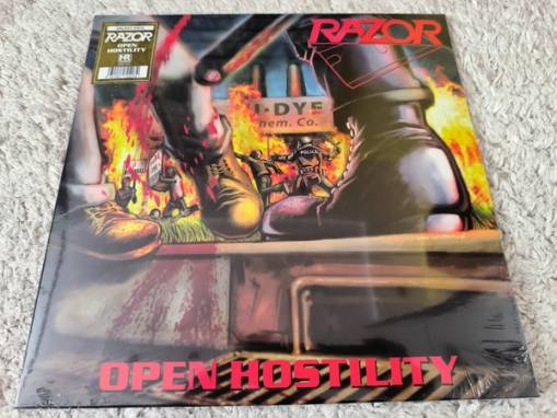 Okładka Razor - Open Hostility LP GALAXY
