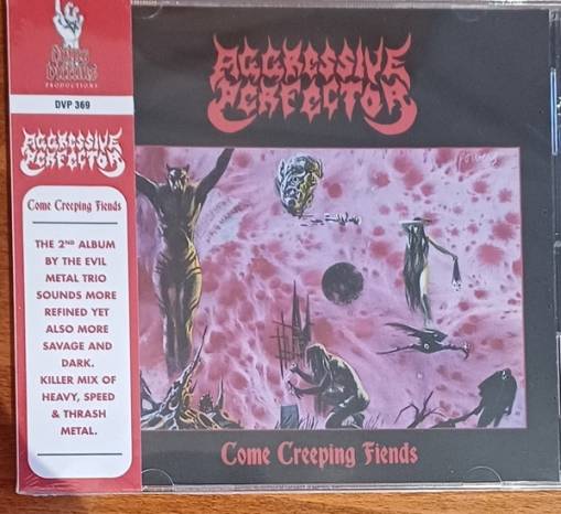 Okładka Aggressive Perfector - Come Creeping Fiends
