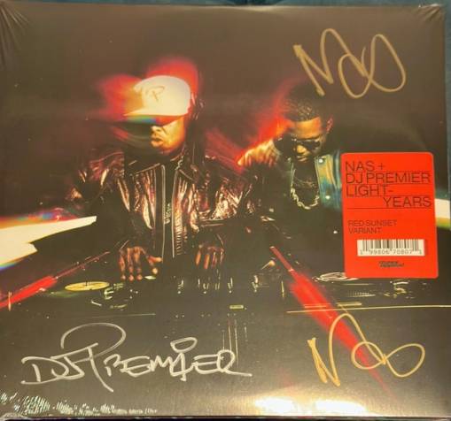 Okładka Nas and DJ Premier - Light-Years LP RED