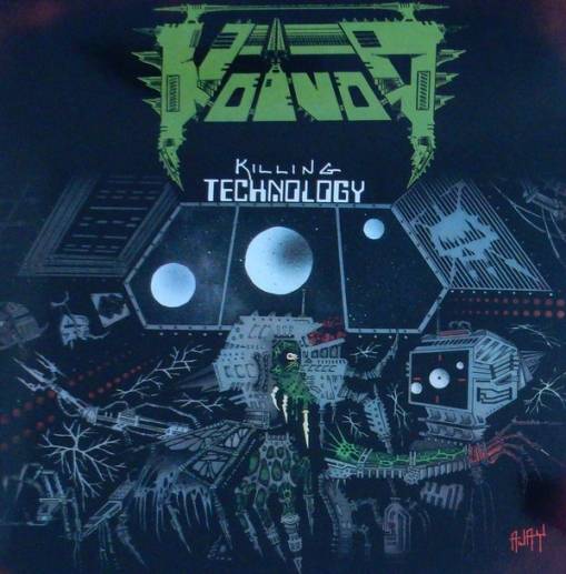 Okładka Voivod - Killing Technology LP BLACK