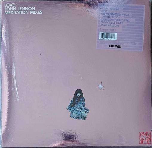 Okładka LENNON, JOHN - LOVE MEDITATION MIXES 3LP (RSD)