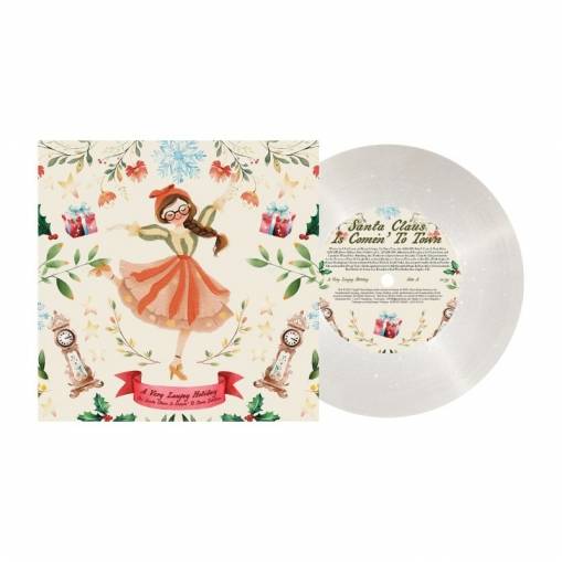 Okładka Laufey - A Very Laufey Holiday The Santa Claus Is Comin To Town Edition 7" EP