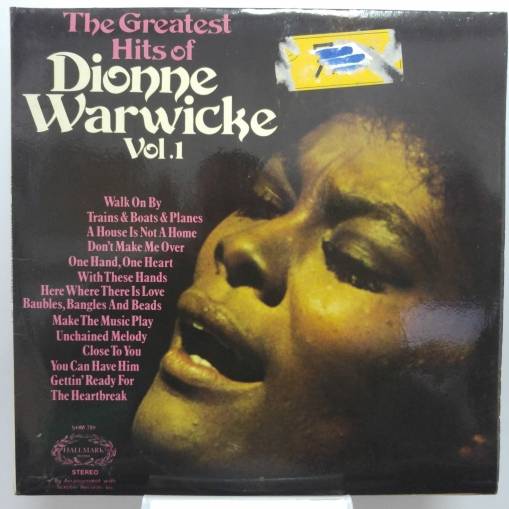 Okładka Dionne Warwick - The Greatest Hits Of Dionne Warwicke Vol. 1 (LP) [EX]