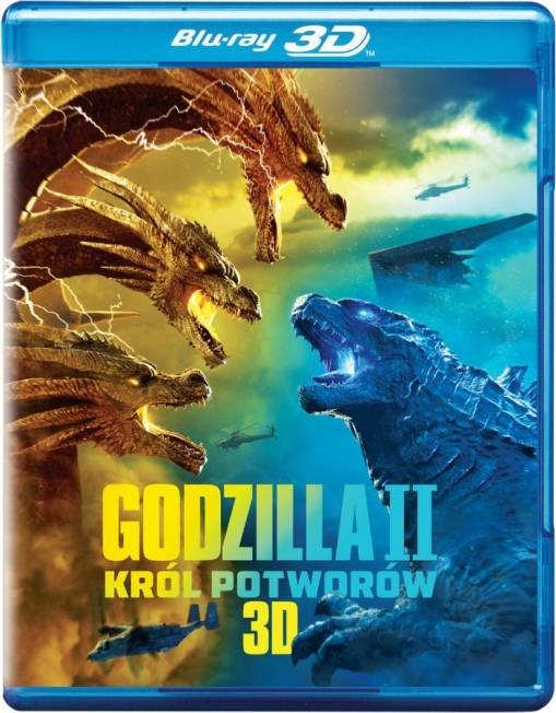 Okładka Michael Dougherty - GODZILLA II: KRÓL POTWORÓW (2BD 3-D)