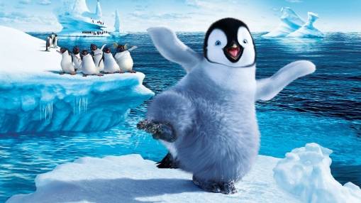 HAPPY FEET.TUPOT MALYCH STÓP (DVD) MAGIA KINA