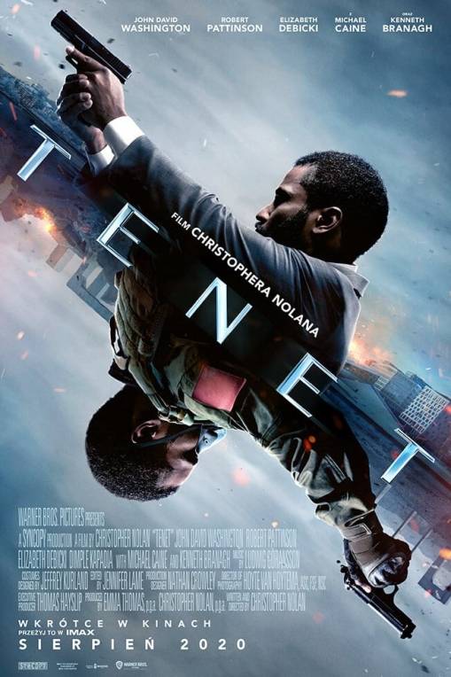 Okładka Christopher Nolan - TENET (DVD)