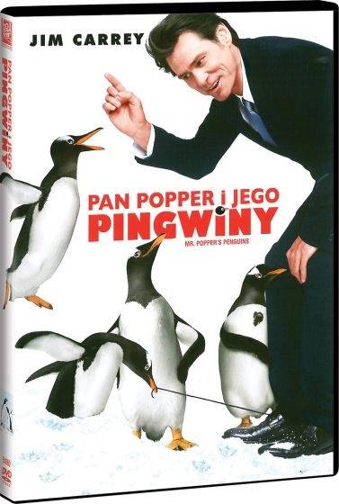 Okładka Mark Waters - PAN POPPER I JEGO PINGWINY (DVD)